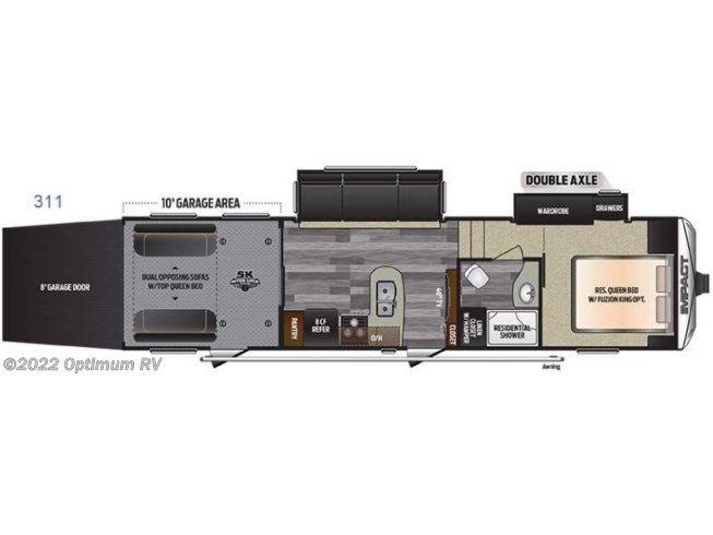 2016 Keystone RV Impact 311