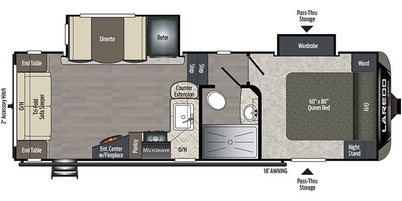 2020 Keystone RV Laredo 255SRL