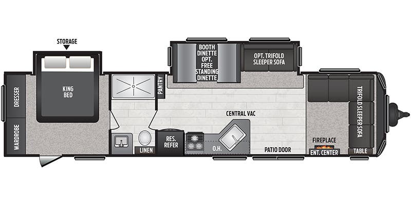 2021 Keystone RV Hideout 38FDDS
