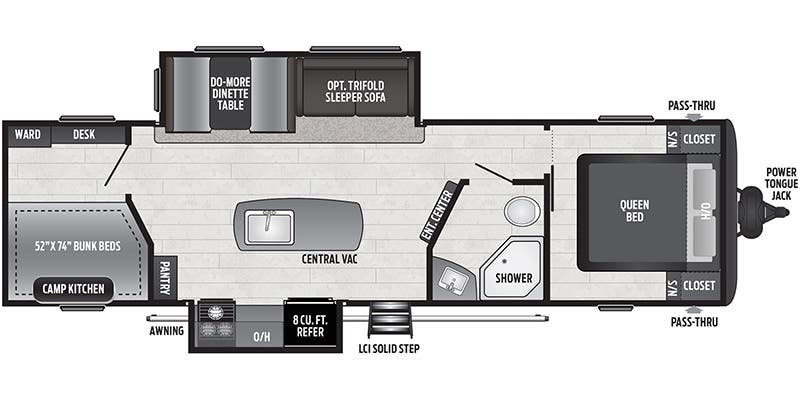 2021 Keystone RV Hideout 30BHKSWE