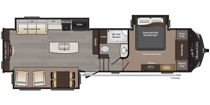 2017 Keystone RV Montana High Country 310RE