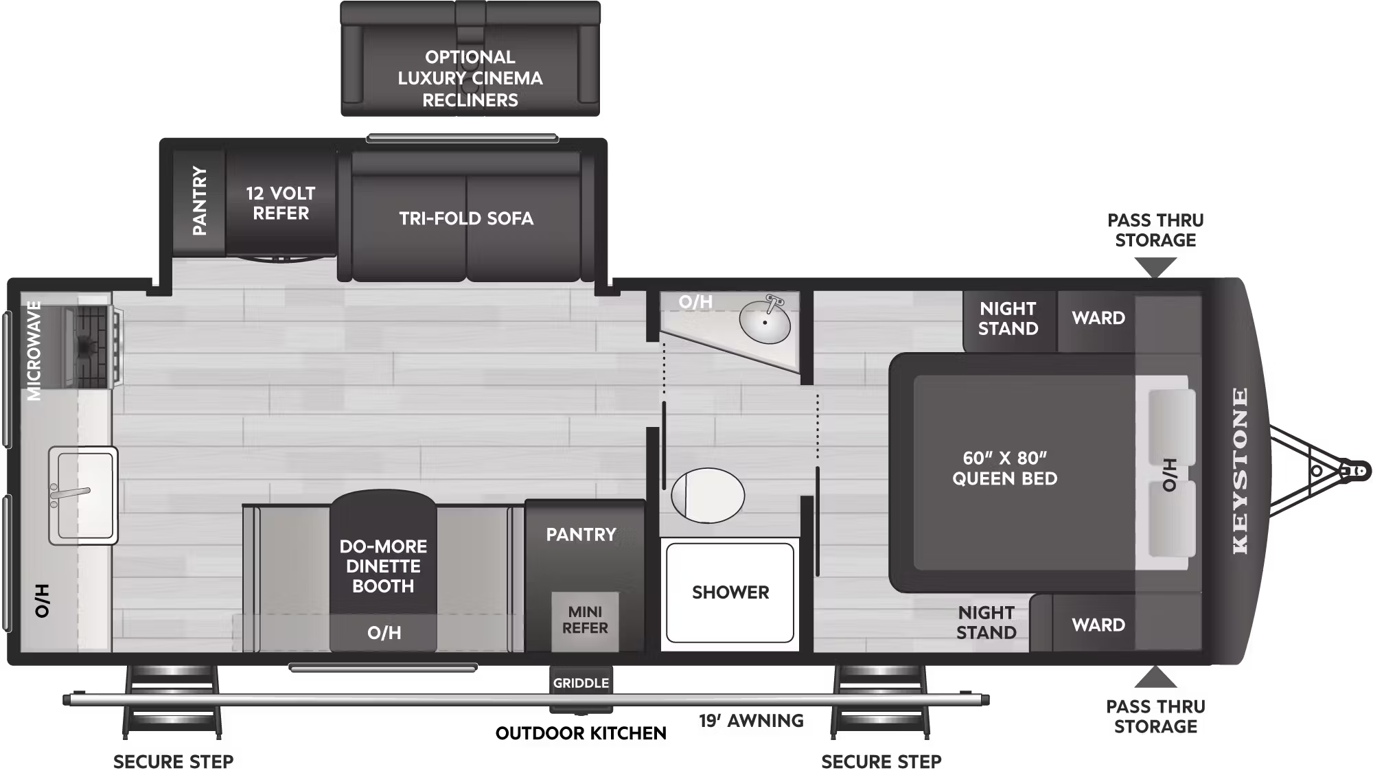 2026 Keystone RV Passport 2450RKWE